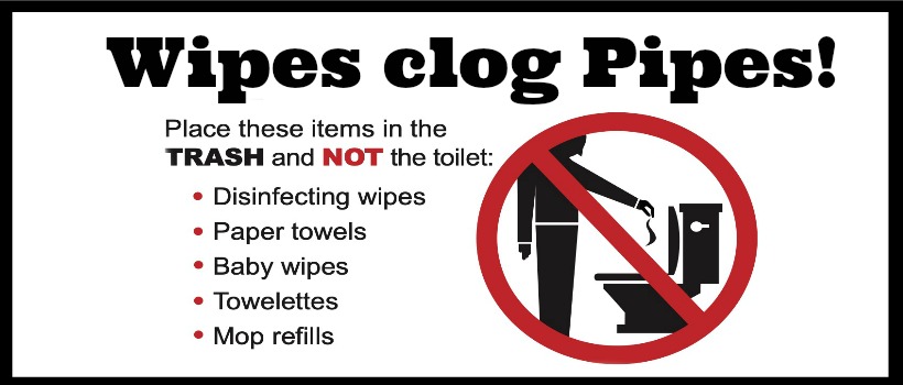 Wipes Cause Clogs